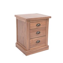 Phineas 45cm W Plywood / Laminate Board Bedside Table