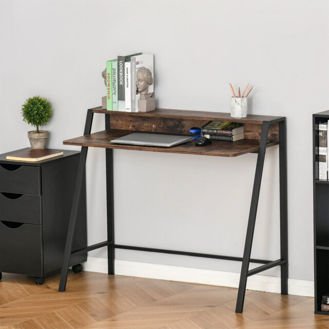 Emerfield Metal Base Writing Desk