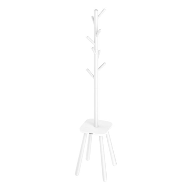 Rubber Freestanding 8 - Hook Coat Rack