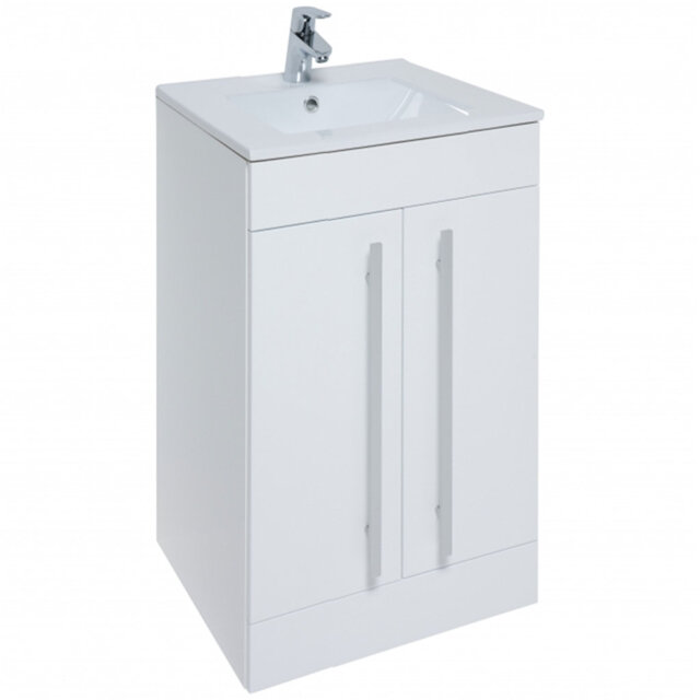 Clifton 500mm Wall Mounted Single Bathroom Vanity with Vitreous China Basin
