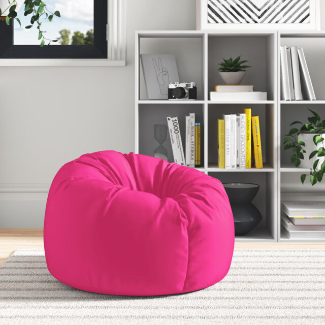 Attenborough Polyester Outdoor Friendly Refillable Bean Bag Chair