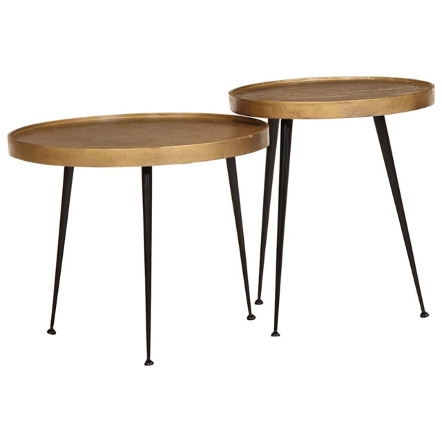 Coffee Table 2 Pcs Engineered Wood