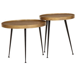 Coffee Table 2 Pcs Engineered Wood