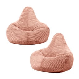 Bean Bag Bazaar Dalton Corduroy Recliner Bean Bag