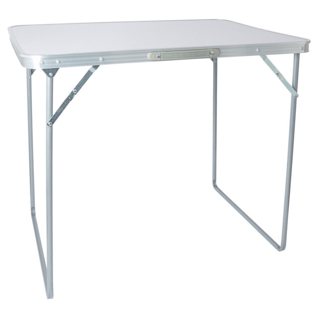 Wood Metal Folding Outdoor Camping Table , 80cm cm W 60cm cm D