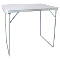Wood Metal Folding Outdoor Camping Table , 80cm cm W 60cm cm D