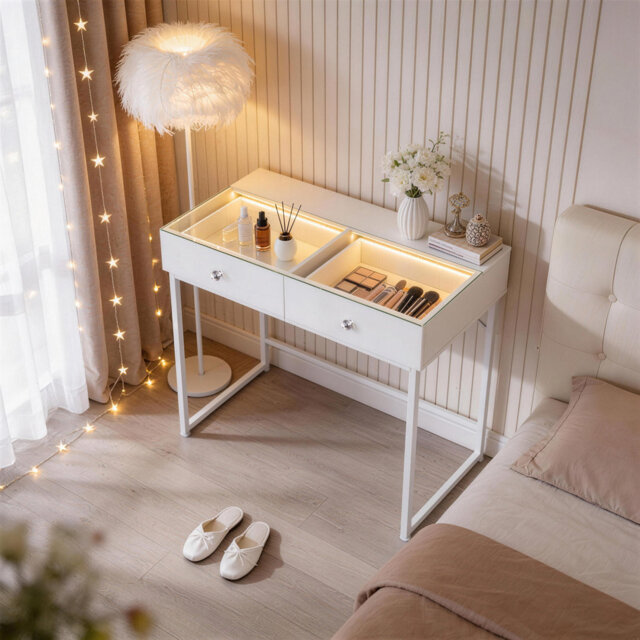 Creg Dressing Table with LED Lights