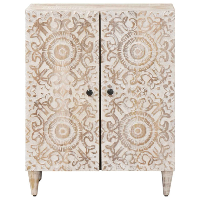 Storage Sideboard Solid Mango Wood Indoor Furniture Living Room Cabinet
