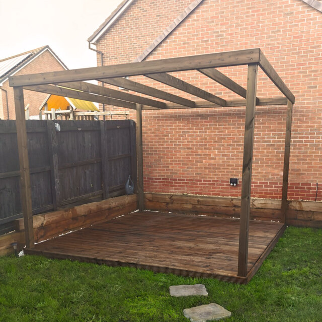 Janeigh Manufactured Wood Pergola