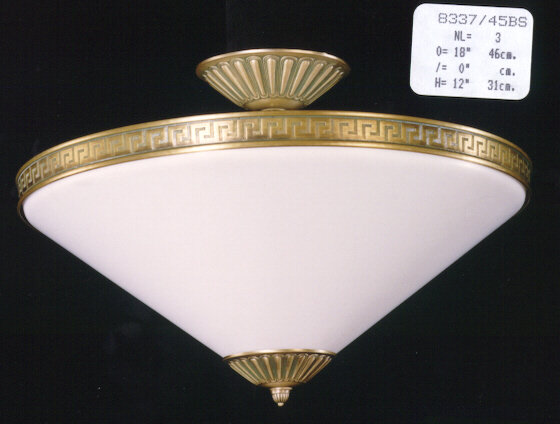 Delosreyes Acrylic Semi Flush Mount