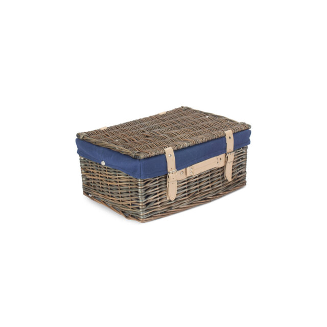 Wicker Hamper Basket with Lining