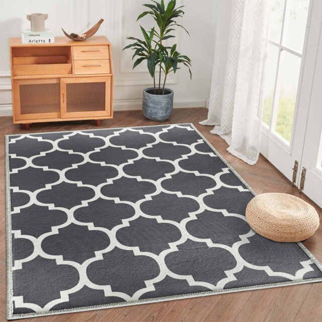 Printed Area Rug – Soft, Durable, Fade-Resistant Floor Decor For Living Room & Bedroom