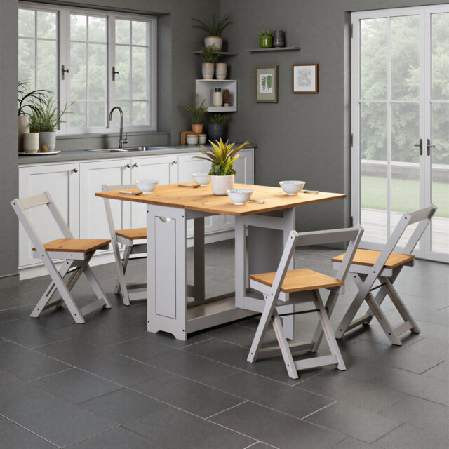 Palmateer 4 - Person Dining Set