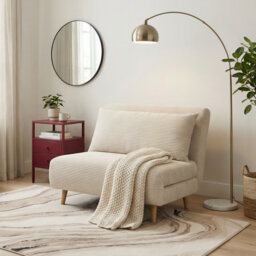 Berlyn Futon Sofa Bed - Luxury Simple Modern Folding Design