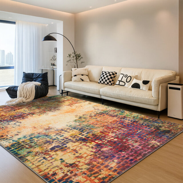 Vintage Oriental Area Rug â Living Room Large Rug for Cozy and Stylish Spaces
