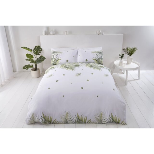 Romy Cotton Blend Duvet Cover with Pillowcases