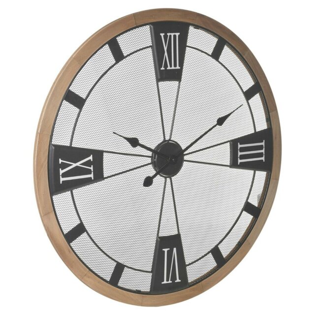 Mcelhaney Wood Wall Clock