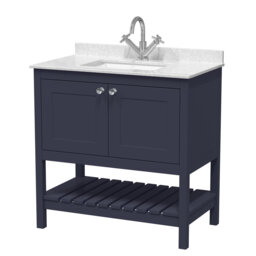 Bexley 820mm Single Bathroom Vanity with Integrated Vitreous China Basin