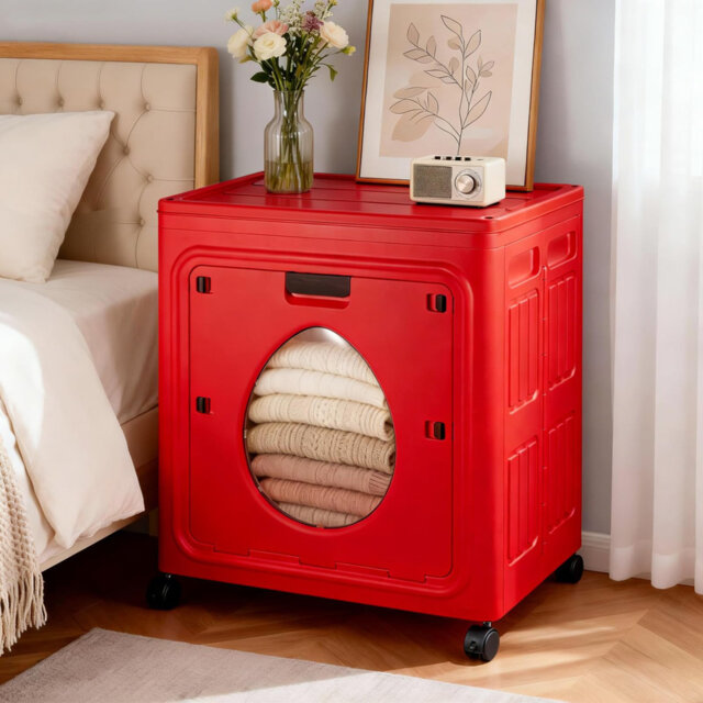 Plastic Rolling Decorative Basket