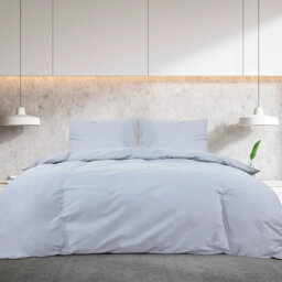 Black Egyptian Quality Cotton Traditional Duvet Cover Set