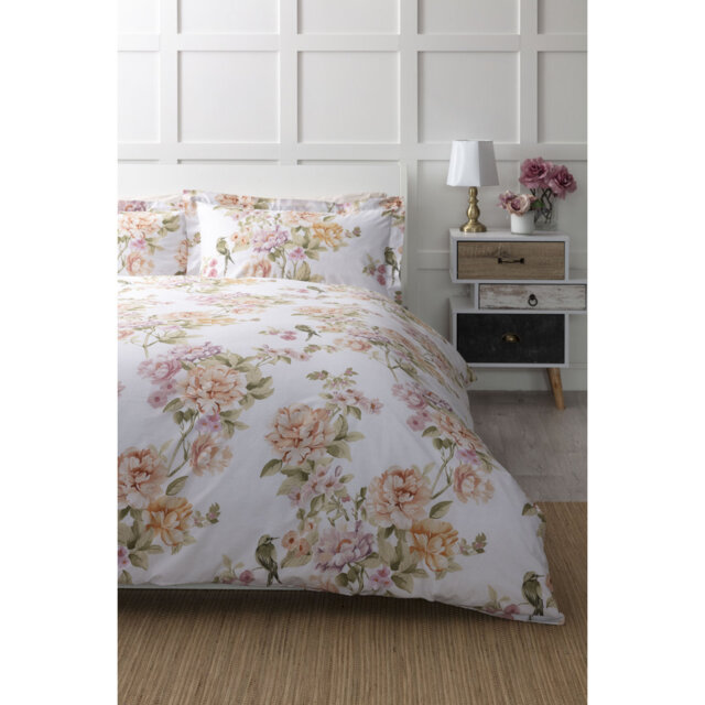 Aubrey Floral Duvet Cover Set with Pillowcases