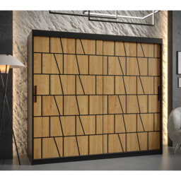 Maxxine 2 Door Manufactured Wood Wardrobe