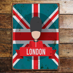 Cities & Countries Wall Decor on Metal