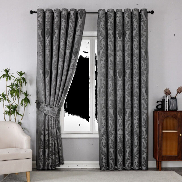 Deshaunta Polyester Room Darkening Grommet / Eyelet Curtain Pair