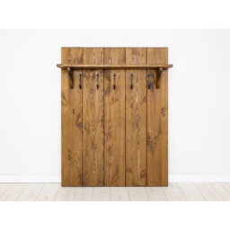 Derrion Solid Wood Wall 5 - Hook Wall Mounted Coat Rack