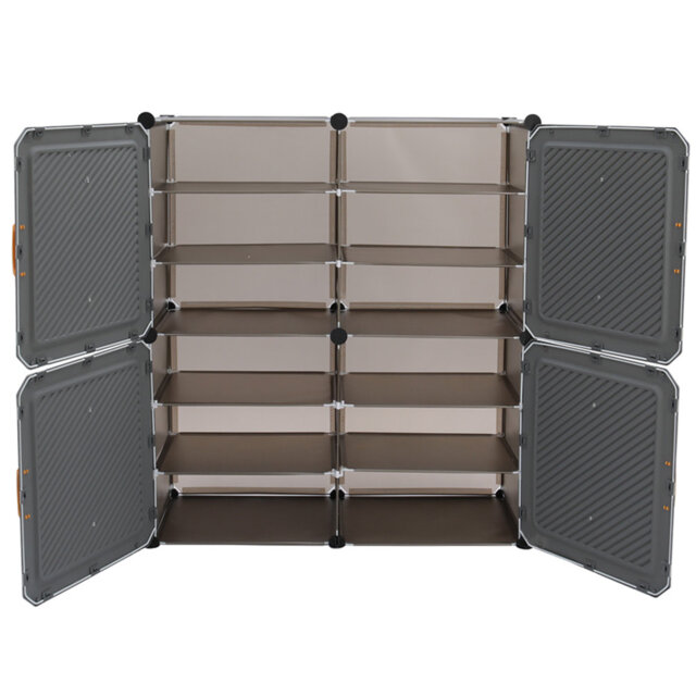 24 Pair Shoe Storage Cabinet