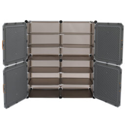 24 Pair Shoe Storage Cabinet