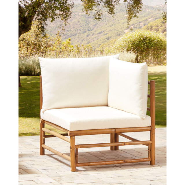 CERRETO Wood Outdoor Lounge Chair