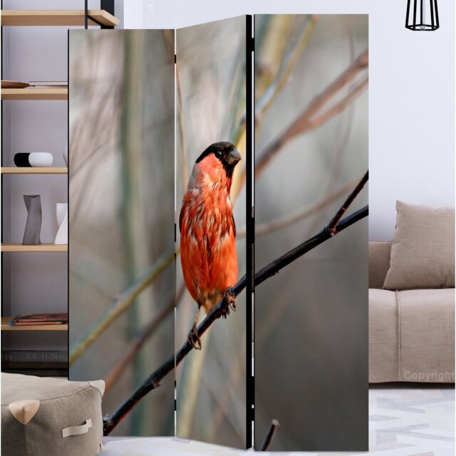 Nar 172cm H Solid Wood Folding Room Divider