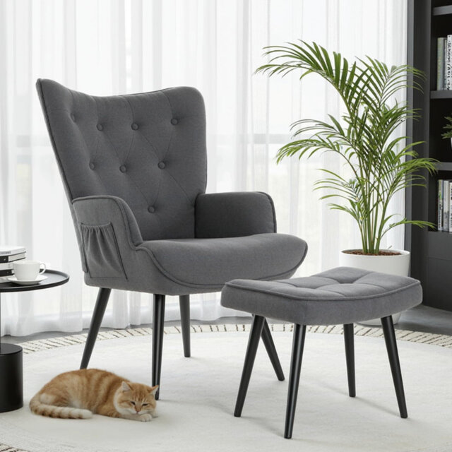 Upholstered Accent Chair