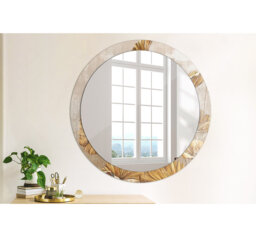 Huldar Glass Flat Wall Mirror