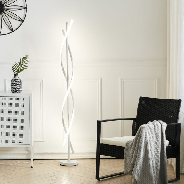 Asra Modern 60W LED Floor Lamp for Living Room