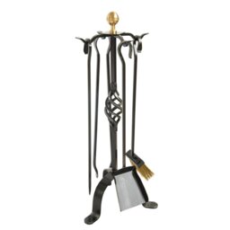 Emrys Iron Fireplace Tool Set
