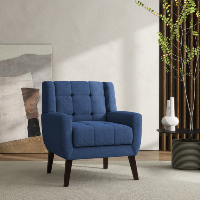 Jaqueze 73.7Cm Wide Tufted Armchair