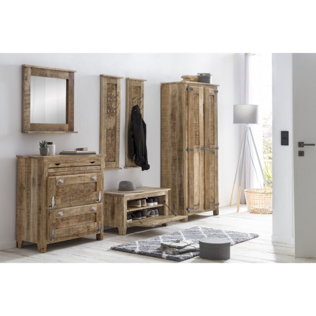 Ottomar Wall 4 - Hook Wall Mounted Coat Rack