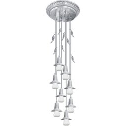 Fortin 8 - Light Candle Style LED Chandelier