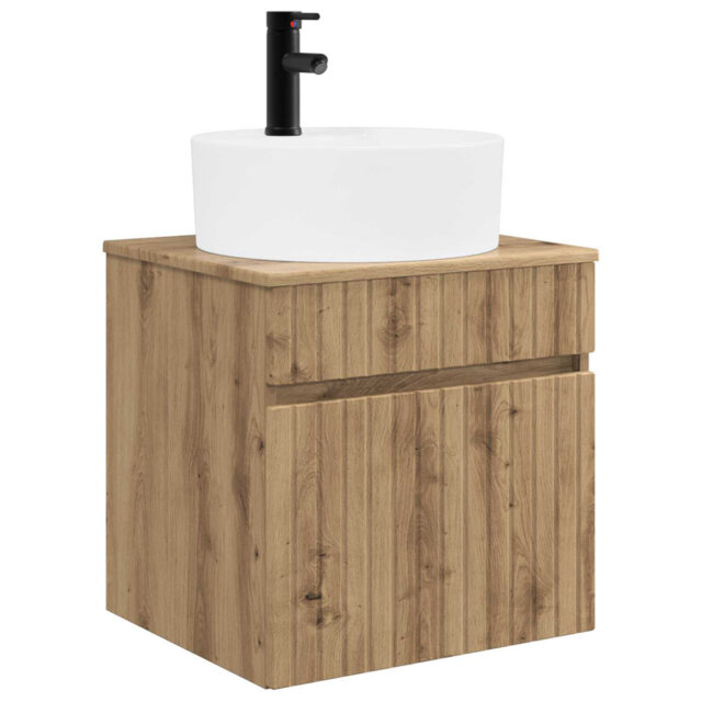 Single Bathroom Vanity with Ceramic Basin