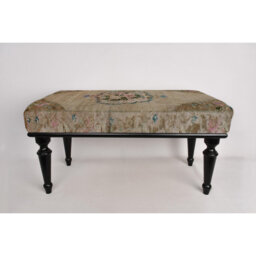 Cotton Upholstered Bench