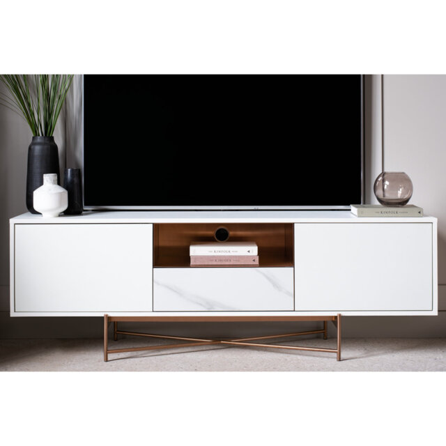 "Algrid Unfinished TV Stand for TVs up to 78"""
