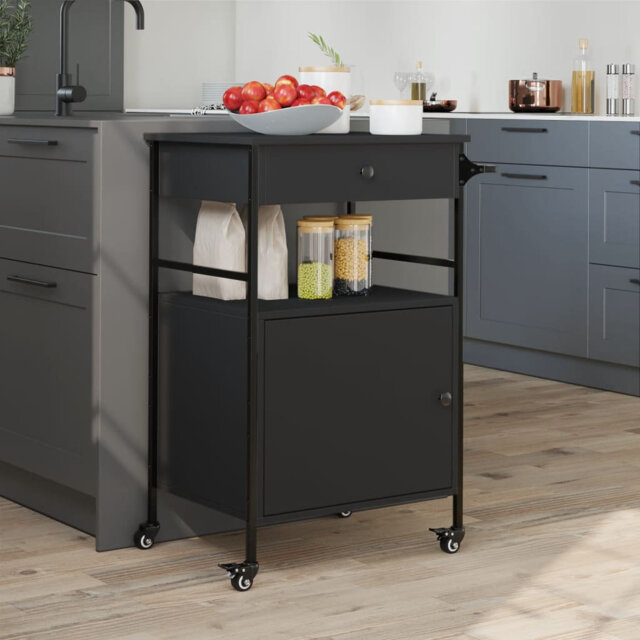 Nevis Metal Bar Cart