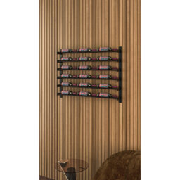Thedford 18 Bottle Wall Mounted Wine Bottle Rack