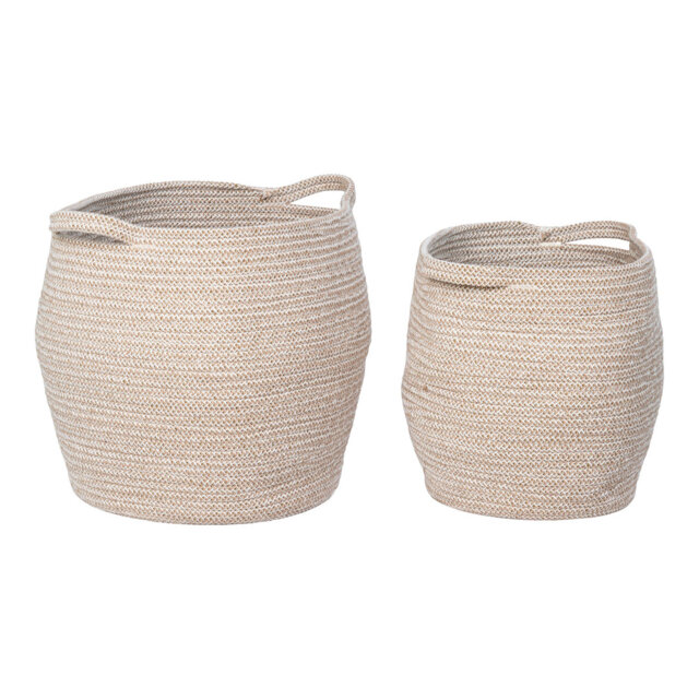Beachcrest Home Galilea Cotton Decorative Basket