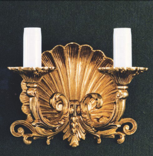 Bluhm 2-Light Candle Wall Light