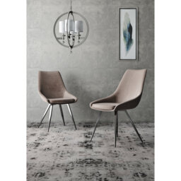 Anaias Velvet Upholstered Side Chair