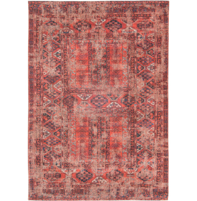Antiquarian Hadschlu Cotton Red Rug
