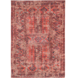 Antiquarian Hadschlu Cotton Red Rug
